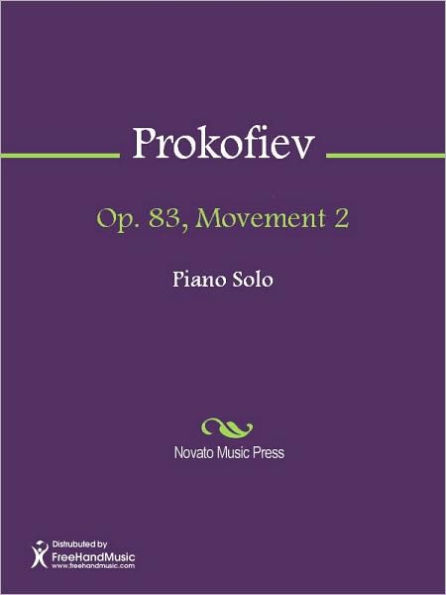 Op. 83, Movement 2