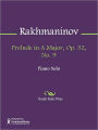 Prelude in A Major, Op. 32, No. 9