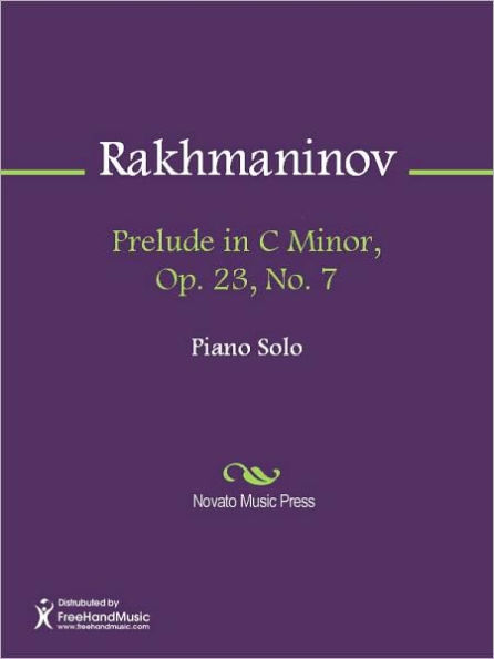 Prelude in C Minor, Op. 23, No. 7