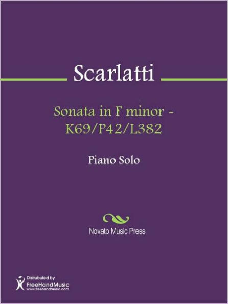 Sonata in F minor - K69/P42/L382