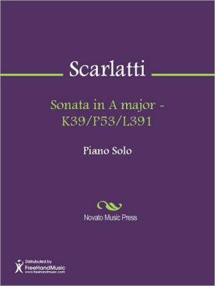 Sonata in A major - K39/P53/L391