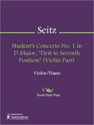 Title: Student's Concerto No. 1 in D Major, 
