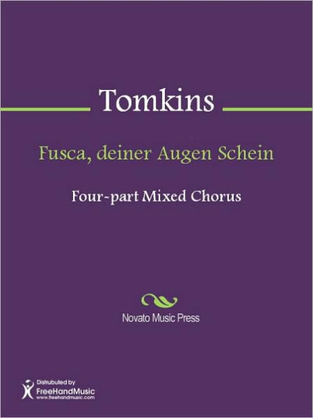 Fusca, deiner Augen Schein