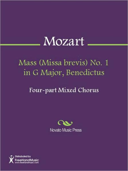 Mass (Missa brevis) No. 1 in G Major, Benedictus