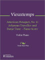 American Bouquet, No. 6: Arkansas Traveller and Banjo Tune - Piano Score