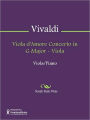 Viola d'Amore Concerto in G Major - Viola