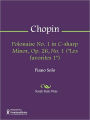 Polonaise No. 1 in C-sharp Minor, Op. 26, No. 1 (