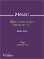 Allegro einer Sonate, K590d (K312)