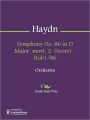 Symphony No. 86 in D Major movt. 2 (Score) - Hob1/86