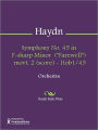 Symphony No. 45 in F-sharp Minor (