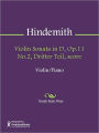 Violin Sonata in D, Op.11 No.2, Dritter Teil, score