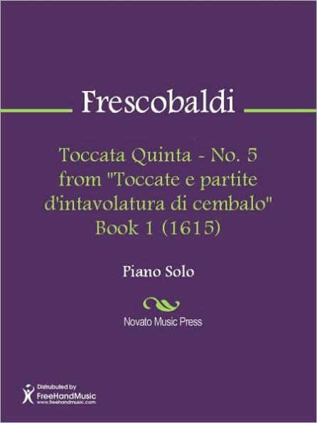 Toccata Quinta - No. 5 from 