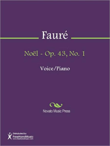 Noel - Op. 43, No. 1