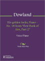 His golden locks, Piano - No. 18 from 