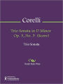 Trio Sonata in D Minor Op. 3, No. 5 (Score)