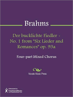 Der bucklichte Fiedler - No. 1 from Six Lieder and Romances op. 93a