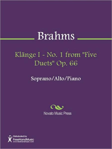 Klange I - No. 1 from 