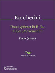 Title: Piano Quintet in B-flat Major, Movement 3, Author: Luigi Ridolfo Boccherini