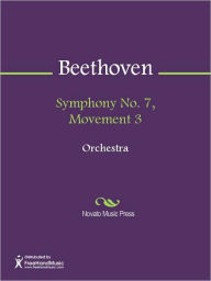 Title: Symphony No. 7, Movement 3, Author: Ludwig van Beethoven