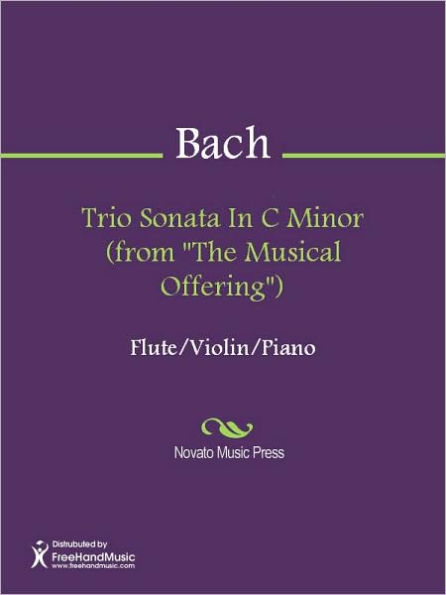 Trio Sonata In C Minor (from 