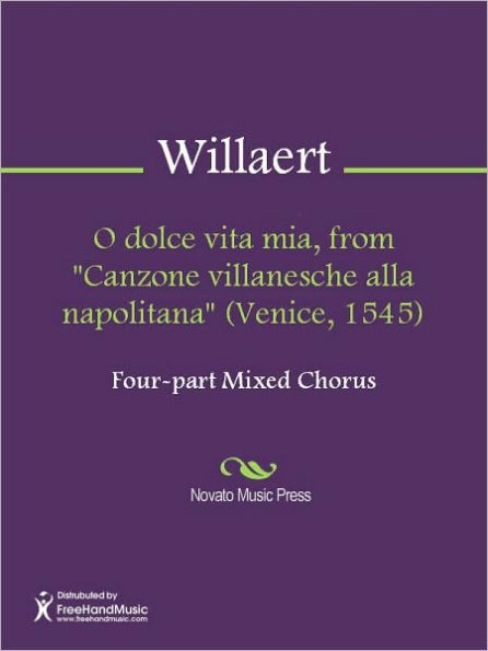 O dolce vita mia, from 