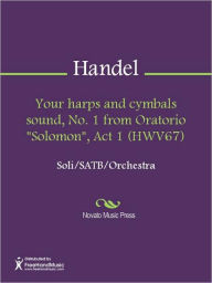 Title: Your harps and cymbals sound, No. 1 from Oratorio 