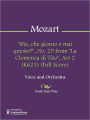 Ma, che giorno e mai questo?, No. 25 from La Clemenza di Tito, Act 2 (K621) (Full Score)