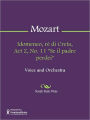 Idomeneo, re di Creta, Act 2, No. 11 Se il padre perdei