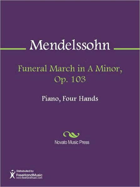 Funeral March in A Minor, Op. 103