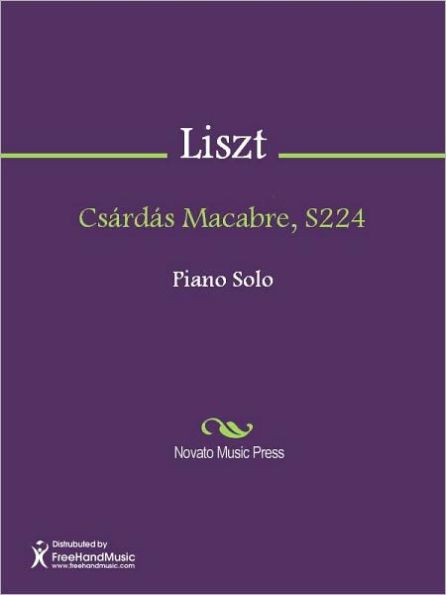 Csardas Macabre, S224