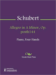 Title: Allegro in A Minor, Op. posth144, Author: Franz Schubert