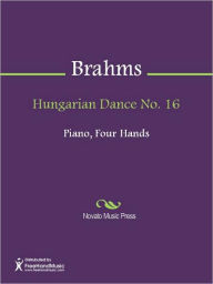 Title: Hungarian Dance No. 16, Author: Johannes Brahms