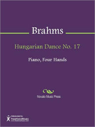Title: Hungarian Dance No. 17, Author: Johannes Brahms