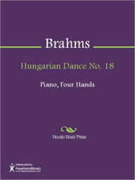 Title: Hungarian Dance No. 18, Author: Johannes Brahms