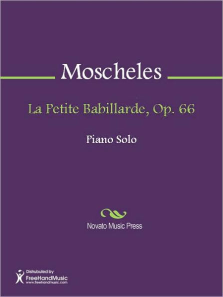 La Petite Babillarde, Op. 66