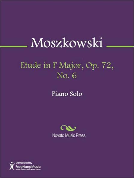 Etude in F Major, Op. 72, No. 6