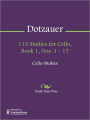 113 Studies for Cello, Book 1, Nos. 1 - 17