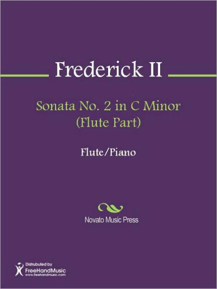 Sonata No. 2 in C Minor (Flute Part)