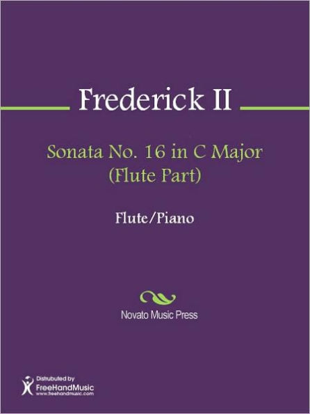 Sonata No. 16 in C Major (Flute Part)