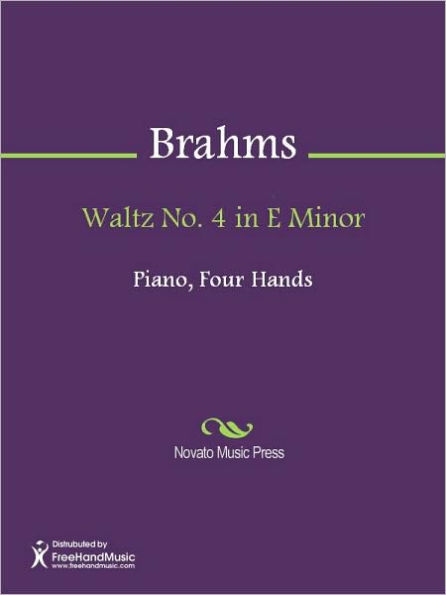 Waltz No. 4 in E Minor