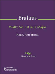 Title: Waltz No. 10 in G Major, Author: Johannes Brahms
