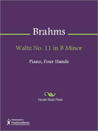 Title: Waltz No. 11 in B Minor, Author: Johannes Brahms