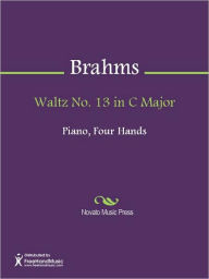 Title: Waltz No. 13 in C Major, Author: Johannes Brahms