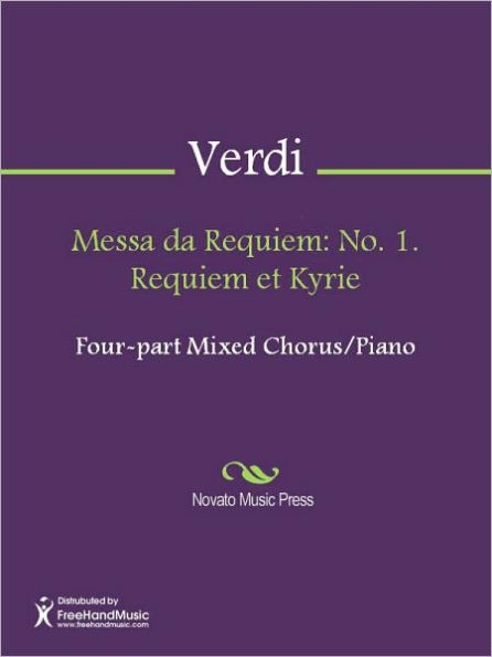 Messa da Requiem: No. 1. Requiem et Kyrie