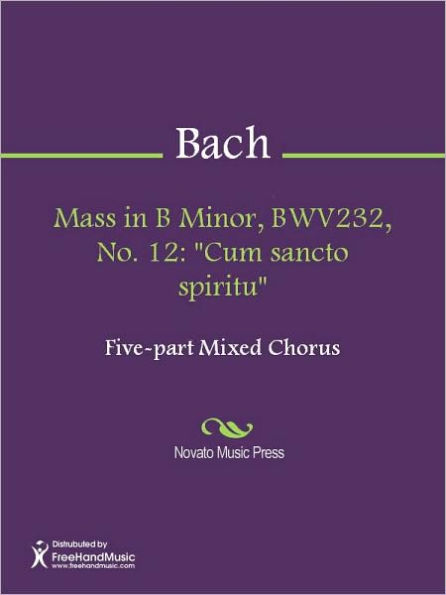 Mass in B Minor, BWV232, No. 12: 