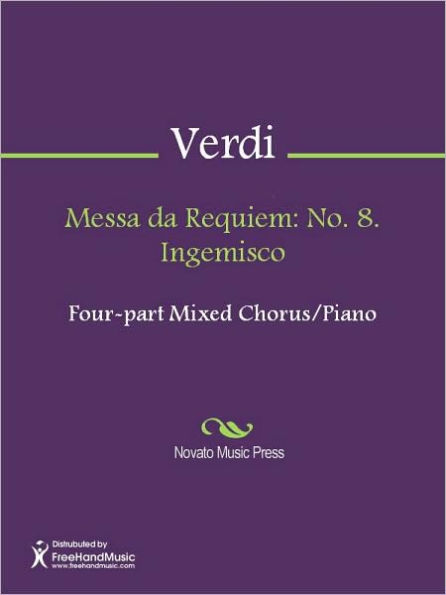 Messa da Requiem: No. 8. Ingemisco