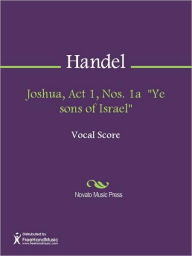 Title: Joshua, Act 1, Nos. 1a 