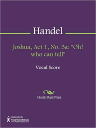 Title: Joshua, Act 1, No. 3a: 