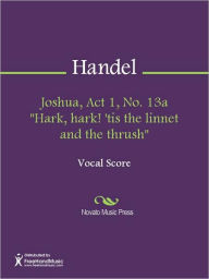 Title: Joshua, Act 1, No. 13a 