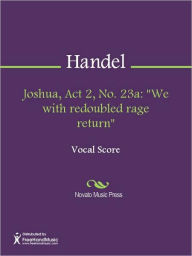 Title: Joshua, Act 2, No. 23a: 